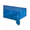 Nappe bleue en plastique vagues de l'océan 137 x 274 cm