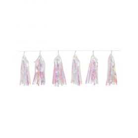 Guirlande de tassels roses