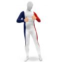 Combinaison intégrale Bleu Blanc Rouge Supporter Equipe de France