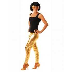 Legging doré adulte