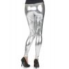 Legging argent adulte