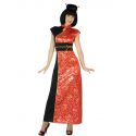 Robe déguisement chinoise adulte