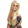 Perruque déguisement hippie femme