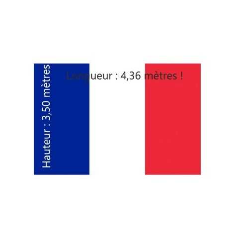 Drapeau français Géant