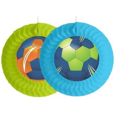 2 Eventails papier motif Handball - MONSIEUR PAILLETTES