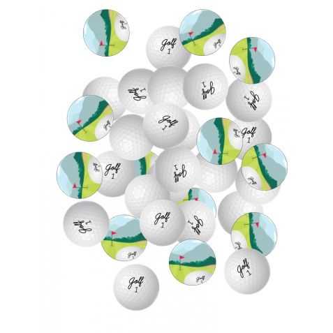 Confettis de table thème Golf