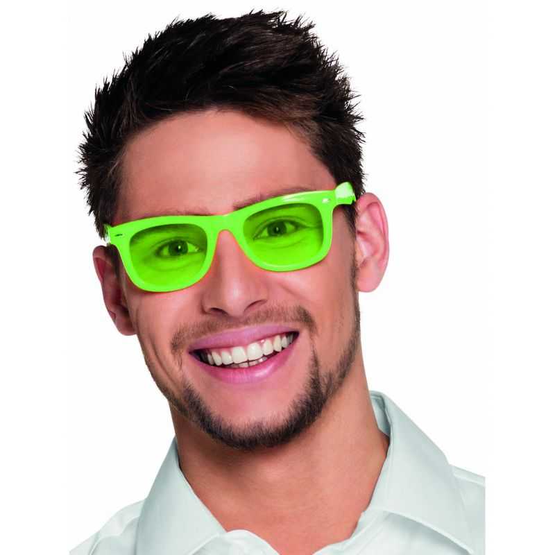 Lunette Fluo Lumineuse - Accessoires Lunettes et Ombrelles Le  Deguisement.com