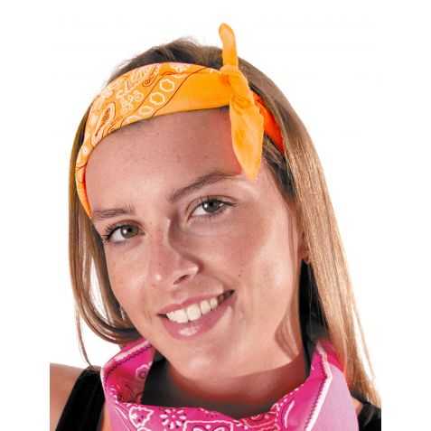 Bandana orange fluo