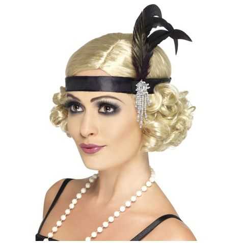 Bandeau Plume Année 20 Gatsby Couronne Plume Accessoires Gatsby