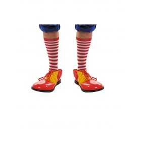 Chaussettes déguisement de Clown adulte