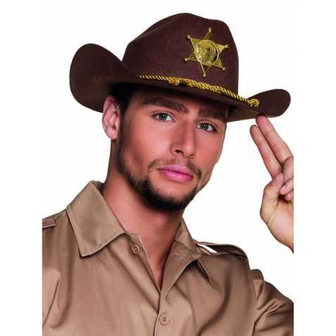 Chapeau de Shérif adulte