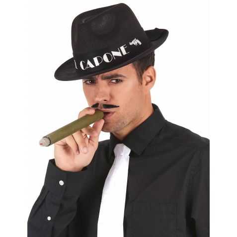 Chapeau Al Capone Noir