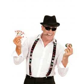 Lot De 4 Visières Casino Las Vegas – Déguisement Poker, Fête à Thème Casino Ou Halloween - 5