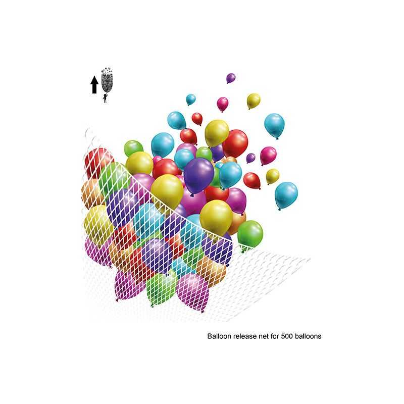 Kit Arche de 200 Ballons avec boules alvéolées - Multicolore pour