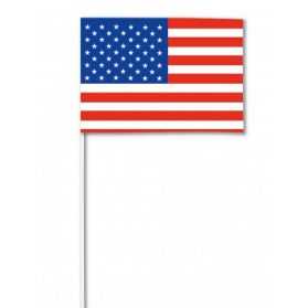 Drapeau USA sur hampe