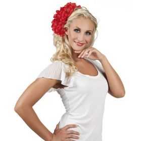 Fleur rouge Danseuse de Flamenco