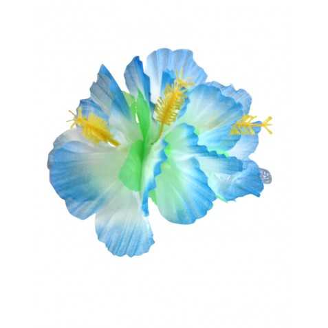 Fleur De Cheveux à Paillettes GLIMMER - 15 Couleurs, Barrette XL/XXL, Tissu Polyester