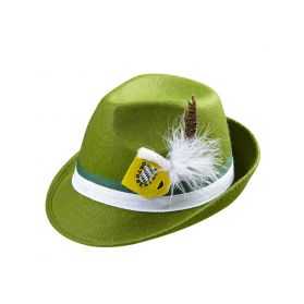 Chapeau Tyrolien / Bavarois avec plume