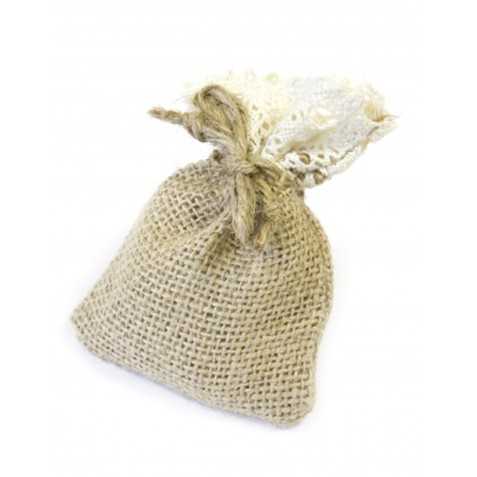 Sachets en toile de jute pas chers