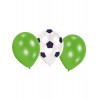 6 Ballons en latex Football 70 cm