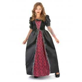 robe longue de Vampire 4 - 5 - 6 - 7 - 8 - 9 - 10 ans