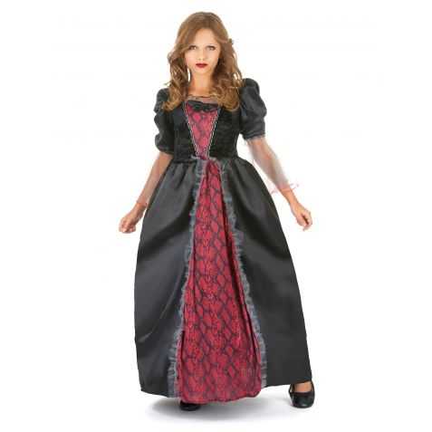 robe longue de Vampire 4 - 5 - 6 - 7 - 8 - 9 - 10 ans