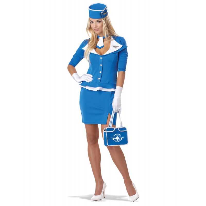 Costume d'hôtesse de l'air pour fille, enfant en bas âge, Costume d'hôtesse  de l'air pour halloween, -  Canada