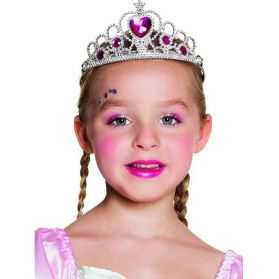 1 Couronne de princesse à paillettes enfant
