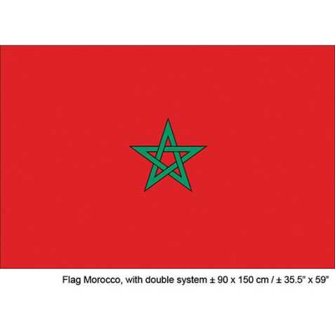 Drapeau Maroc