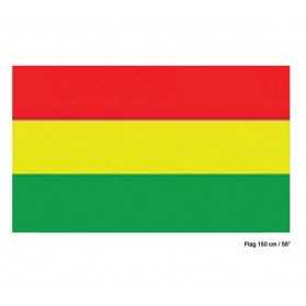 Drapeau rouge jaune vert