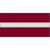 déco drapeau lettonie