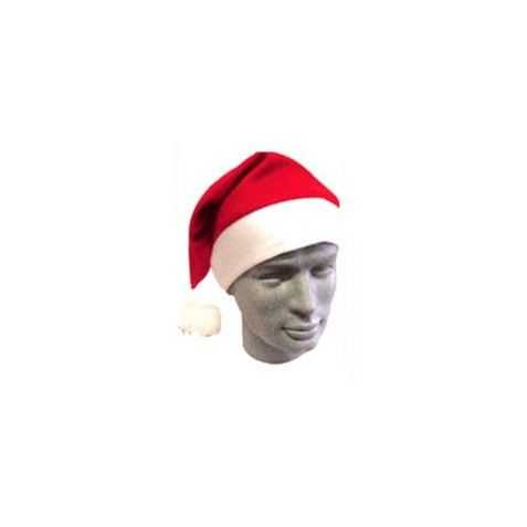 Bonnet de Père Noel adulte pas cher en feutrine