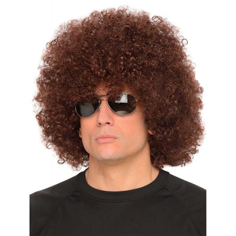 PERRUQUE AFRO CHEVEUX disco Funky années 70 hommes femmes enfant