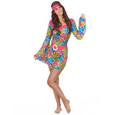 Robe années 60 hippie