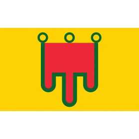 Déco thème Auvergne drapeau auvergnat