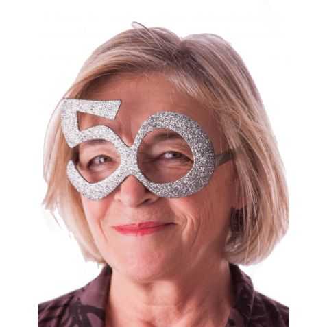 Lunettes drôles pour anniversaire 50 ans