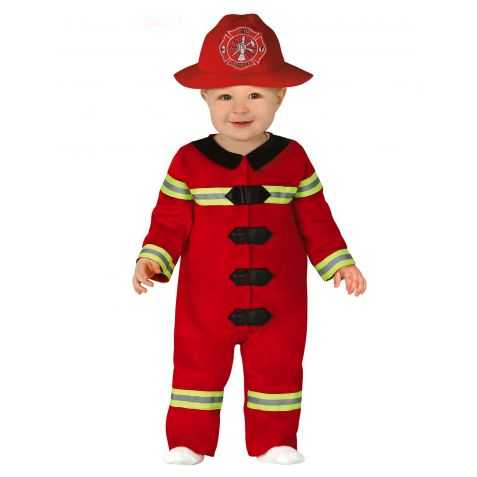 Déguisement pompier 1 an / 2 ans - costume pompier pour bébé