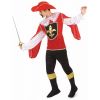 Déguisement Mousquetaire rouge Dartagnan Atos Portos Aramis