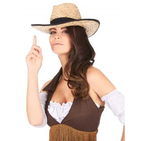 Chapeau de paille Cow-boy d'Arizona