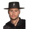 Chapeau noir zorro adulte