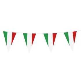 Guirlande avec drapeaux de l'Italie pas chère