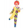 Costume Clown enfant avec carreaux coloré