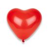 100 Ballons rouges en forme de coeur biodégradables