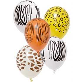 Ballons gonflables thème Safari