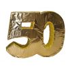 Pinata en forme de chiffre 50 anniversaire 50 ans noces d'or
