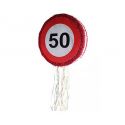 Pinata panneau de signalisation anniversaire 50 ans