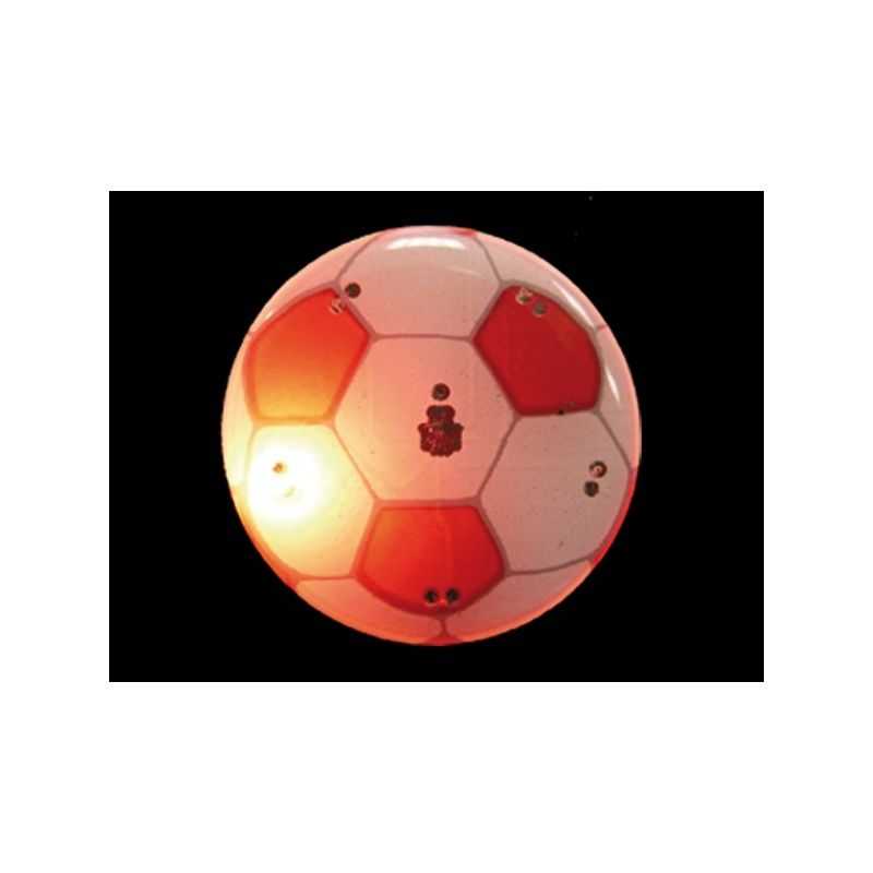 Pins lumineux en forme de ballon de foot