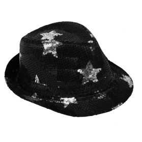 Borsalino avec motif étoiles