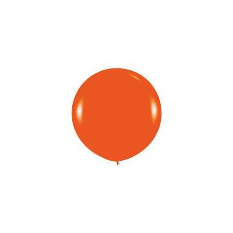 Ballon gonflable géant orange