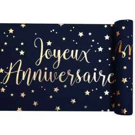 Chemin de table Joyeux Anniversaire